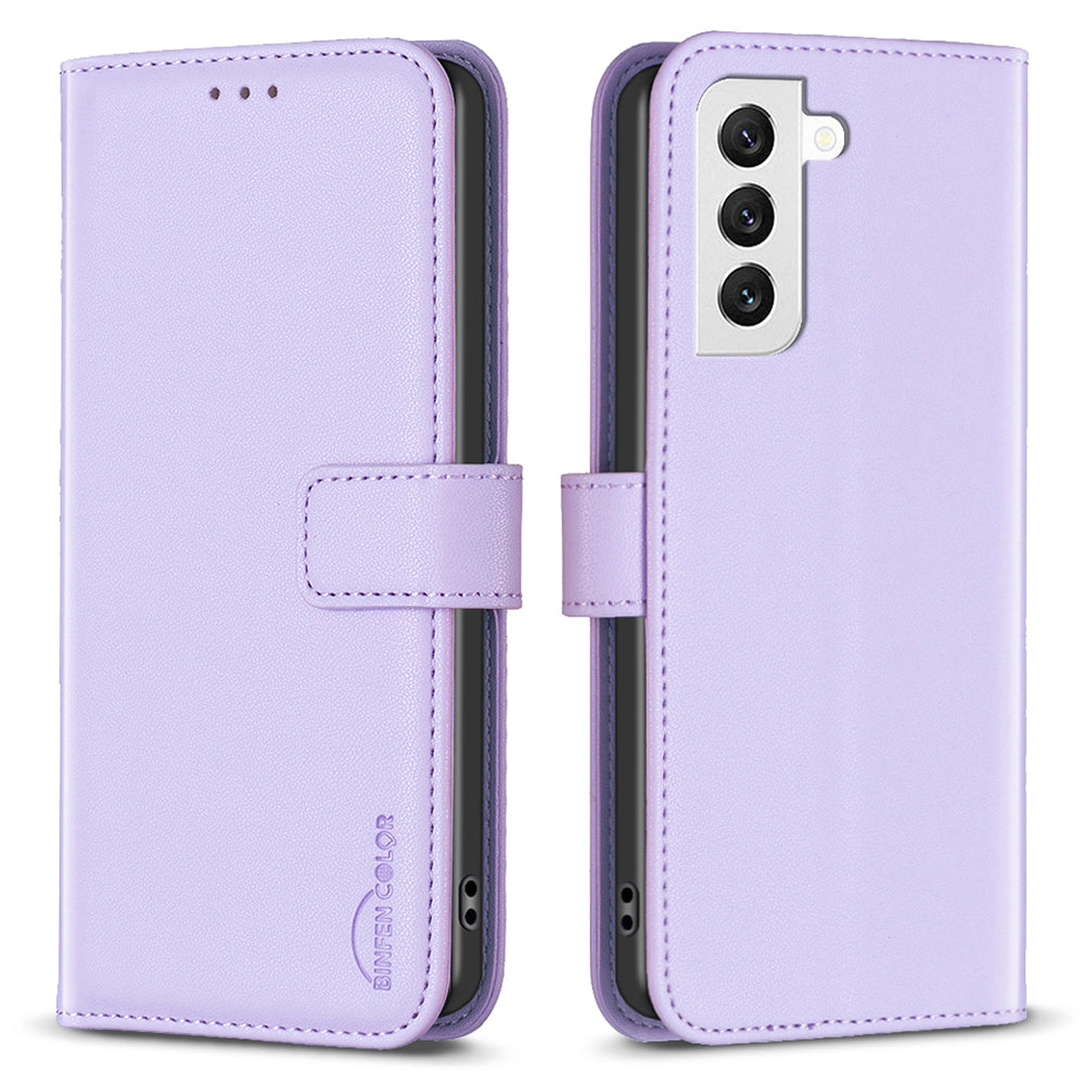 BINFEN COLOR BF17 Stand Phone Cover for Samsung Galaxy S22 5G Wallet PU Leather Cell Phone Case BINFEN COLOR BF17 Stand Phone Cover for Samsung Galaxy S22 5G Wallet PU Leather Cell Phone Case